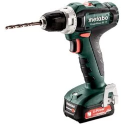 Metabo Akku-Bohrschrauber PowerMaxx BS 12, 12V / 2,0Ah, Mit 2 Akkus Und Koffer -Drogerie - Gesundheit Geschäft 57a80b9e06211ff438ef22deb2c3f42cbae7b2f2 akku bohrschrauber metabo powermaxx bs 12