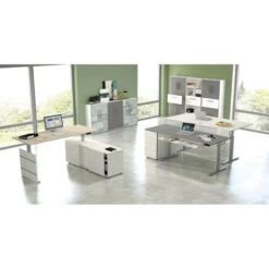 Kerkmann Schreibtisch Move 3, 2325, Weiß, Elektrisch Höhenverstellbar, 160 X 72-120 X 80cm -Drogerie - Gesundheit Geschäft 5af243752cb4482afb9c00d0d32a3959397d592f schreibtisch kerkmann move 3 2325 weiss