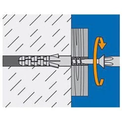 Upat Dübel 793, U12, 12 X 60mm, Universaldübel, 25 Stück -Drogerie - Gesundheit Geschäft 61dbcdb45ff8ba0a2d818967eecfb41fbdfa17b6 duebel upat 793 u12