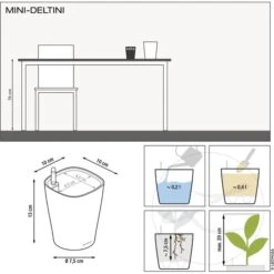 Lechuza Übertopf MINI-DELTINI, Taupe Hochglanz, 10 X 10 X 13 Cm, Kunststoff, Erdbewässerungssystem 9 Lechuza Übertopf MINI-DELTINI, Taupe Hochglanz, 10 X 10 X 13 Cm, Kunststoff, Erdbewässerungssystem -Drogerie - Gesundheit Geschäft 64dcf444b4d1856263b216fdb372e9069cbce956 uebertopf lechuza mini deltini taupe hochglanz