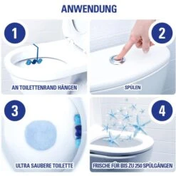 Cillit-Bang WC-Duftspüler 6 In 1 Blauspüler, Ozean Frische, Im Korb, 3 Stück -Drogerie - Gesundheit Geschäft 66225afa018233b528b3ae12868cfc6d119ca664 wc duftspueler cillit bang 6 in 1 blauspueler ozean