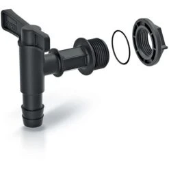 Prosperplast Regentonne Aqua Tower, 450 Liter, Eckig, Anthrazit, Mit Deckel, Auslaufhahn -Drogerie - Gesundheit Geschäft 66661a6ae4d042107076430ecdf24080e40e256b regentonne prosperplast aqua tower 450 liter