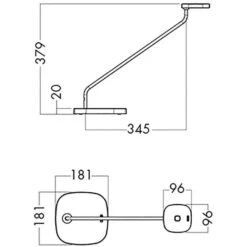 Luxo Schreibtischlampe Trace, Dimmbar, Mit Standfuß, Schwarz -Drogerie - Gesundheit Geschäft 67f8e0808169ad7de29b45f760de7e2e7df2c10a schreibtischlampe luxo trace