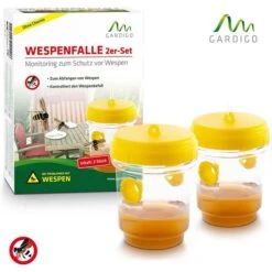 Gardigo Wespenfalle Wespenfänger 2er Set, Gelb, Zum Aufhängen, Lockstoff-Falle 15 Gardigo Wespenfalle Wespenfänger 2er Set, Gelb, Zum Aufhängen, Lockstoff-Falle -Drogerie - Gesundheit Geschäft 6950014a53364cb06507a1091052768da9271fce wespenfalle gardigo wespenfaenger 2er set gelb