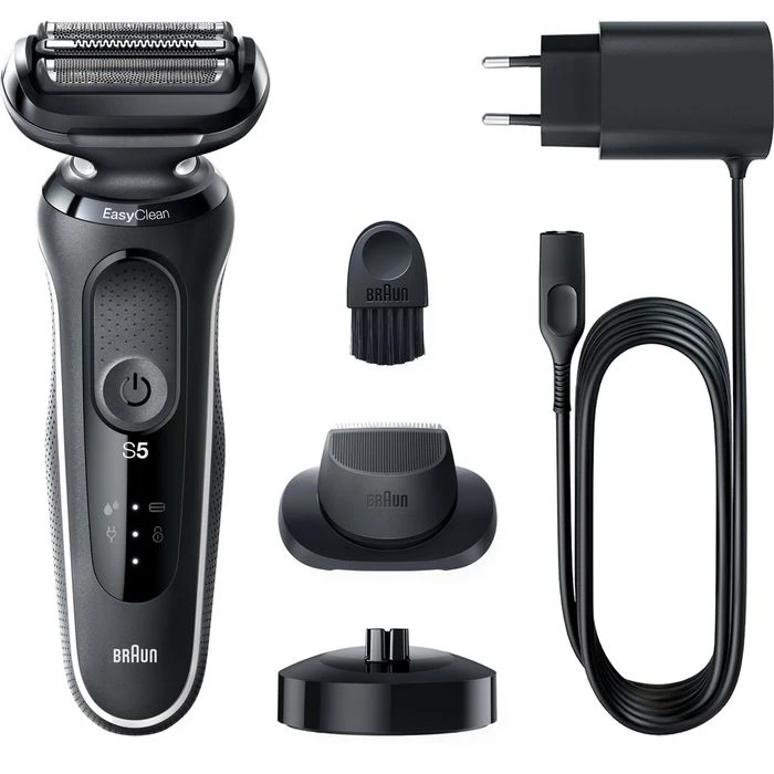 Braun Elektrorasierer Series 5 51-W4200cs, Weiß, Wet & Dry, Mit EasyClick-Trimmer Und Ladestation 6 Braun Elektrorasierer Series 5 51-W4200cs, Weiß, Wet & Dry, Mit EasyClick-Trimmer Und Ladestation – Bild 6