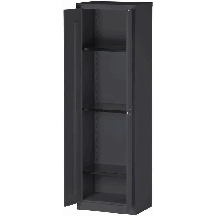 Bisley Aktenschrank E782A04B6, Aus Metall, Abschließbar, 60 X 195 X 40cm, Schwarz 4 Bisley Aktenschrank E782A04B6, Aus Metall, Abschließbar, 60 X 195 X 40cm, Schwarz – Bild 4