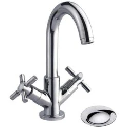 Conrat Waschtischarmatur Tratto, Chrom, Hochdruck, Schwenkbar, Ablaufgarnitur, Zugstange -Drogerie - Gesundheit Geschäft 7118e125dceb1d9eb0d09658d5f14911d85ec693 waschtischarmatur cornat tratto chrom