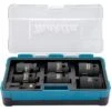 Makita Steckschlüssel B-69733, 7-teilig, 13 - 24mm Schlüsselweite - 38mm Länge, 1/2 Zoll