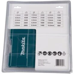 Makita Bohrer HSS TiN, B-67795, 19-teiliges Set, 1,5-10 Mm, HSS-Metallbohrer -Drogerie - Gesundheit Geschäft 7460b1ed5366d1202f422abb3e1801748123e641 bohrer makita hss tin b 67795