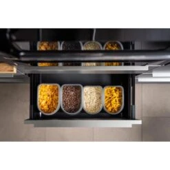 Wesco Vorratsdose Loft 321401-79, Metall, 1 Liter, Luftdicht, Cool Grey Matt, Eckig -Drogerie - Gesundheit Geschäft 778727f3ea18d34d63c319485fef0a8ba927de87 vorratsdose wesco loft 321401 79 metall