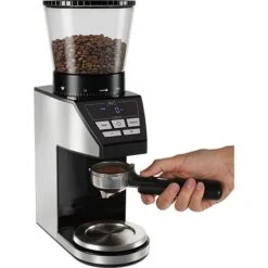Melitta Kaffeemühle Calibra 1027-01, Elektrisch, 160 Watt, Mit Kegelmahlwerk & Waage, Silber -Drogerie - Gesundheit Geschäft 7802be126a85b48a8f9bb4bac224b4aa29e305b6 kaffeemuehle melitta calibra 1027 01 elektrisch