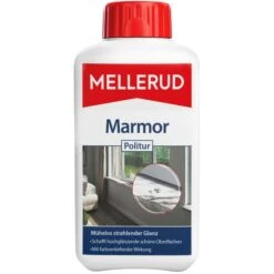 Mellerud Bodenpflege Marmor Politur 2001000158, Strahlender Glanz, Für Natur- & Kunststein, 1L