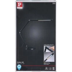 Paulmann Schreibtischlampe FlexBar, Standfuß, Dimmbar, Schwarz -Drogerie - Gesundheit Geschäft 7862bdcf4efb948a6fa063e9655e006fe1a6e737 schreibtischlampe paulmann flexbar