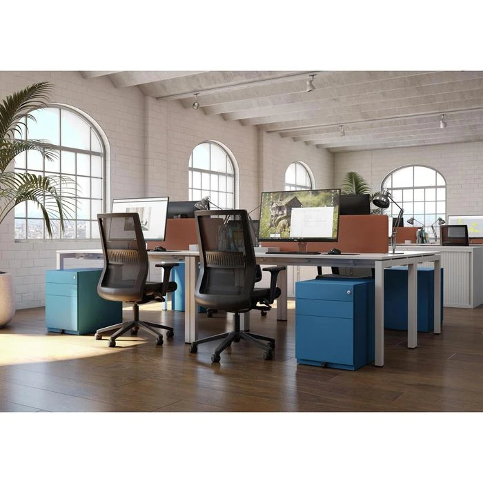 Bisley Schreibtisch Cito, DUF2008GW355, Weiß, Maße: 200 X 80cm 2 Bisley Schreibtisch Cito, DUF2008GW355, Weiß, Maße: 200 X 80cm – Bild 2