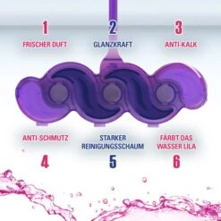 Cillit-Bang WC-Duftspüler 6 In 1 Lilaspüler, Wilde Orchidee, Im Korb, 3 Stück -Drogerie - Gesundheit Geschäft 7a4ae04465d10e9168c84a1c6fd2b37ae87ec4d9 wc duftspueler cillit bang 6 in 1 lilaspueler wilde