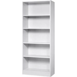 Hammerbacher Aktenregal N-Serie, 5 Ordnerhöhen, 100 X 200,4 X 40cm, Weiß