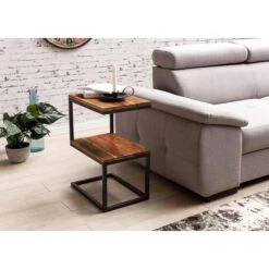 Wohnling Beistelltisch Akola, WL5.207, Sheesham, Aus Holz / Metall, 45 X 60 X 30cm, Rechteckig -Drogerie - Gesundheit Geschäft 7c8fbf8d83d0508fed6b03981e6285e1452e7352 beistelltisch wohnling akola wl5.207 sheesham