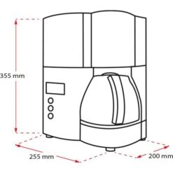 Melitta 100801 Bk Optima Timer Schwarz -Drogerie - Gesundheit Geschäft 81aabef68837284c9427c964abb09842680de498 kaffeemaschine melitta 100801 bk optima timer