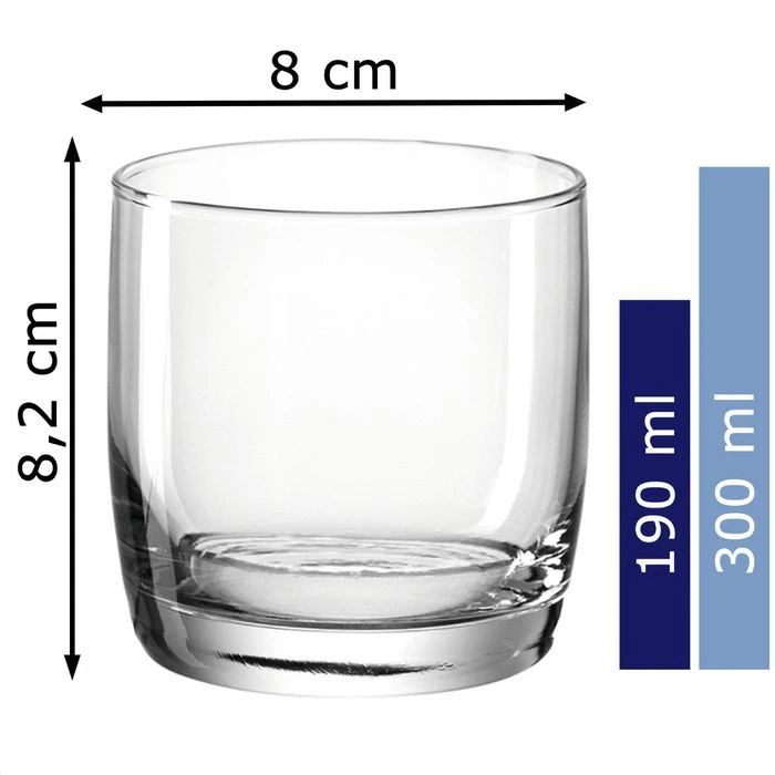 Montana Whiskygläser Selection 030167, Rund, Tumbler, 300ml, 6 Stück 2 Montana Whiskygläser Selection 030167, Rund, Tumbler, 300ml, 6 Stück – Bild 2