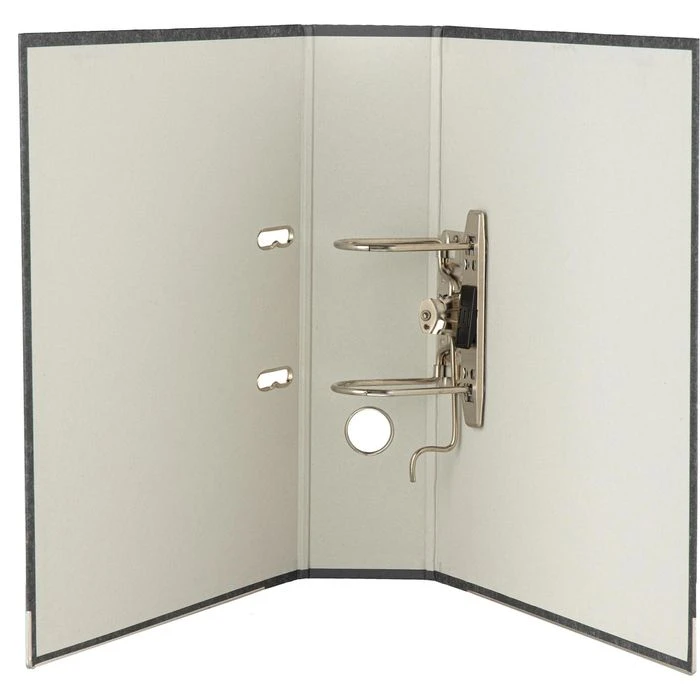 Grüner Balken Ordner A4, Breit, 8cm, Schwarz, Karton, Wolkenmarmor 2 Grüner Balken Ordner A4, Breit, 8cm, Schwarz, Karton, Wolkenmarmor – Bild 2