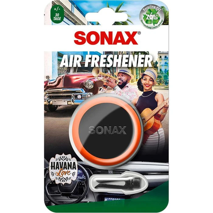 Sonax Autoduft Air Freshener 03680410, Mit Clip, Für Lüftungsschlitz, Havana Love 1 Sonax Autoduft Air Freshener 03680410, Mit Clip, Für Lüftungsschlitz, Havana Love