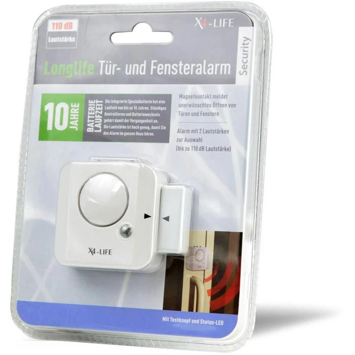 X4-Life Tür-Fenster-Alarm Security, Batteriebetrieb, 110 DB 4 X4-Life Tür-Fenster-Alarm Security, Batteriebetrieb, 110 DB – Bild 4