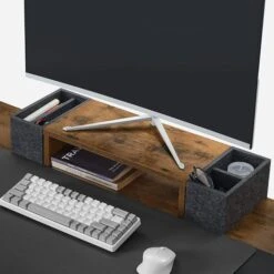 Vasagle Schreibtisch LSD017X01, Braun, Elektrisch Höhenverstellbar, 140 X 72-120 X 60cm -Drogerie - Gesundheit Geschäft 87dd2130e807d55d4ec9c6a08e969abc6ca50ed7 schreibtisch vasagle lsd017x01 braun