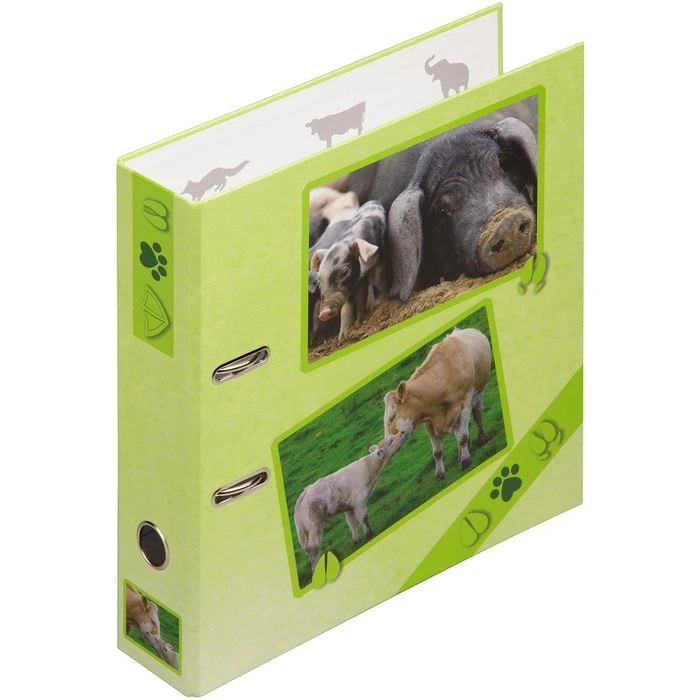Pagna Ordner 50393-15, Karton, A4, 7,5cm, Motiv Bauernhoftiere 1 Pagna Ordner 50393-15, Karton, A4, 7,5cm, Motiv Bauernhoftiere