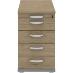 Röhr Standcontainer Techno, Hickory, Aus Holz, Mit 5 Schubladen, Abschließbar 9 Röhr Standcontainer Techno, Hickory, Aus Holz, Mit 5 Schubladen, Abschließbar -Drogerie - Gesundheit Geschäft 89127fcd410ac644106ac2bc85625211a33df34d standcontainer roehr techno hickory