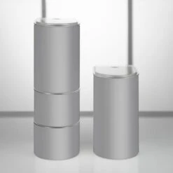 Wesco Vorratsdose Loft 321401-79, Metall, 1 Liter, Luftdicht, Cool Grey Matt, Eckig -Drogerie - Gesundheit Geschäft 8caf538563f31043c6b9feca9fb45c76c4fd8600 vorratsdose wesco loft 321401 79 metall