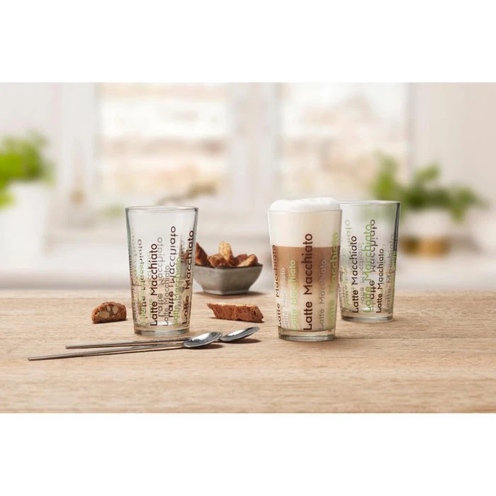 Montana Kaffeegläser Simply 060999, Latte Macchiato Gläser, 340ml, 6 Stück 2 Montana Kaffeegläser Simply 060999, Latte Macchiato Gläser, 340ml, 6 Stück – Bild 2