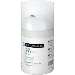 Neobotanics Kühlgel CBD Ice Skin Gel, 50ml, Mit Cannabidiol Und Menthol, Kühlend