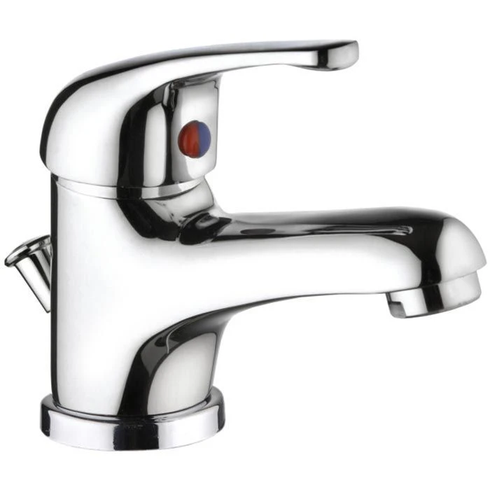 Cornat Waschtischarmatur Leon, Chrom, Hochdruck, Mit Ablaufgarnitur & Zugstange 1 Cornat Waschtischarmatur Leon, Chrom, Hochdruck, Mit Ablaufgarnitur & Zugstange