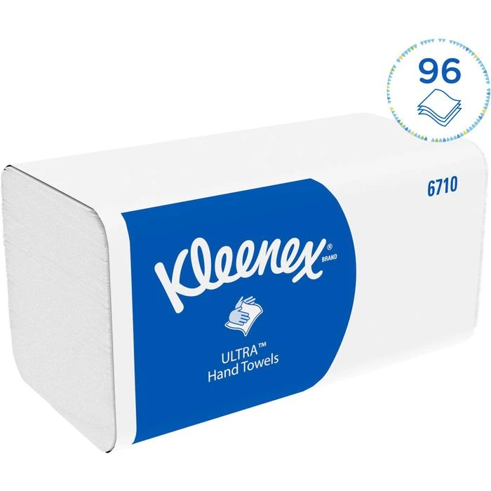 Kimberly-Clark Papierhandtücher Kleenex Ultra 6710, 3-lagig, Interfold-Falz, 21,5 X 31,8cm, 1440 Stück 3 Kimberly-Clark Papierhandtücher Kleenex Ultra 6710, 3-lagig, Interfold-Falz, 21,5 X 31,8cm, 1440 Stück – Bild 3