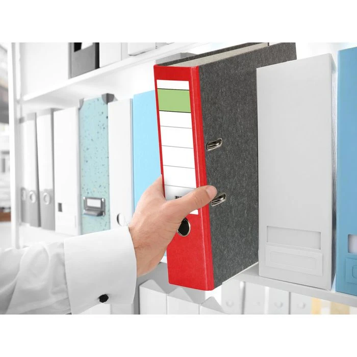 Falken 10361939 Ordner, A4, Breit, Karton, Rot 3 Falken 10361939 Ordner, A4, Breit, Karton, Rot – Bild 3