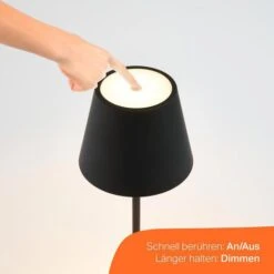 LEDmaxx Schreibtischlampe LED, IP54, Dimmbar, Mit Standfuß, Mit Akku -Drogerie - Gesundheit Geschäft 92d3346e4b359177ccc70cc429b096a9bef8c023 schreibtischlampe ledmaxx led