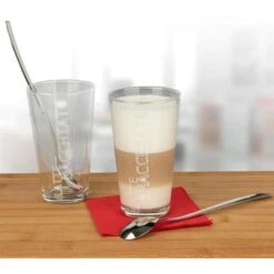 Ritzenhoff&Breker Kaffeegläser Lena, Set Mit Löffel, Latte Macchiato, 350ml, 4-teilig -Drogerie - Gesundheit Geschäft 955fa0d8cc47617739faa7460cdb60dcd53cd5a1 kaffeeglaeser ritzenhoffundbreker lena