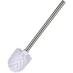 Wenko WC-Bürste Silber, Ersatzbürste Mit Edelstahlgriff