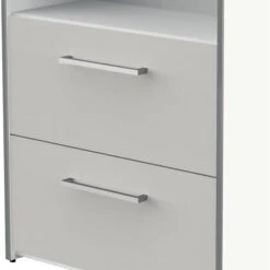 Kerkmann Kombischrank Move 3, Aus Holz, Mit Hängeregister, 80 X 111 X 38cm, Lichtgrau -Drogerie - Gesundheit Geschäft a5922972bebb3a0076a623de9fe8be7de7d77e67 kombischrank kerkmann move 3 aus holz