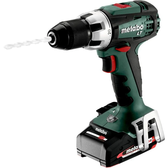 Metabo Akku-Bohrschrauber BS 18 LT Compact, 18V / 2,0Ah, Mit 2 Akkus Und Koffer 2 Metabo Akku-Bohrschrauber BS 18 LT Compact, 18V / 2,0Ah, Mit 2 Akkus Und Koffer – Bild 2
