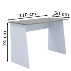 VCM Schreibtisch Masola Maxi, 911202, Sonoma Eiche, Maße: 110 X 50cm -Drogerie - Gesundheit Geschäft a9f64c825b5f1288624e68dca5c8f0b000897db9 schreibtisch vcm masola maxi 911202