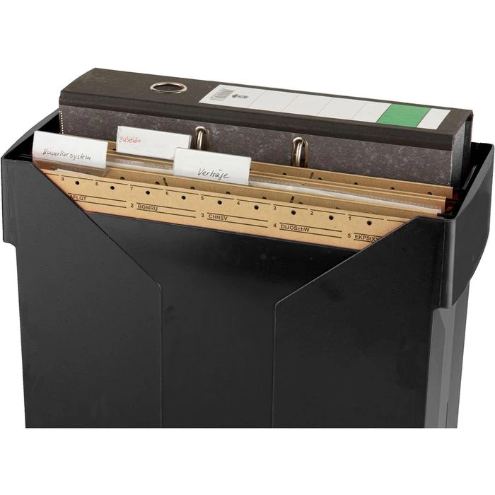 Böttcher-AG Hängebox A4, Für 20 Hängemappen, Ohne Deckel, Schwarz 3 Böttcher-AG Hängebox A4, Für 20 Hängemappen, Ohne Deckel, Schwarz – Bild 3