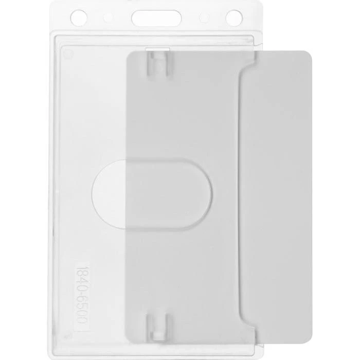 Karteo Ausweishülle Hartplastik, A8, Clip-Ausstanzung, Transparent, 54 X 86mm 3 Karteo Ausweishülle Hartplastik, A8, Clip-Ausstanzung, Transparent, 54 X 86mm – Bild 3
