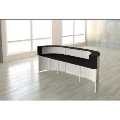 Kerkmann Empfangstheke Cento 3a, 3856, Weiß / Anthrazit, 260 X 110 X 80cm, Rezeption -Drogerie - Gesundheit Geschäft ad595e1621b571c8ec18754c101b3d0f1b7f6dff empfangstheke kerkmann cento 3a 3856