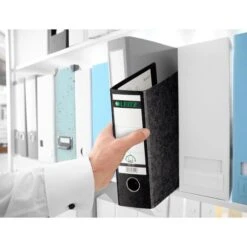 Leitz 1075-00-00 Ordner, A5 Hoch, Breit, Hartpappe, Schwarz -Drogerie - Gesundheit Geschäft aeb122b0f209f990d191ec34343b2ac85afae78d ordner leitz 1075 karton a5 hoch 8cm