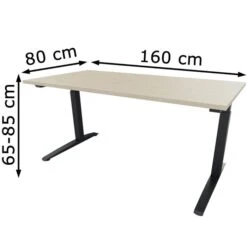 Fm-Büromöbel Schreibtisch Fm69, Königsahorn, Höhenverstellbar, 160 X 65-85 X 80cm 5 Fm-Büromöbel Schreibtisch Fm69, Königsahorn, Höhenverstellbar, 160 X 65-85 X 80cm -Drogerie - Gesundheit Geschäft b04b5a98c276426bb3d24bde33c7da1e8e9b9c13 schreibtisch fm bueromoebel fm69 koenigsahorn