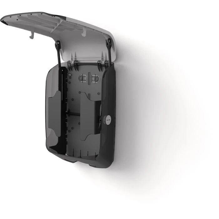 Katrin Handtuchspender Inclusive M, 90168, Kunststoff, Für 600 Falthandtücher, Weiß 4 Katrin Handtuchspender Inclusive M, 90168, Kunststoff, Für 600 Falthandtücher, Weiß – Bild 4