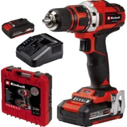 Einhell Akku-Bohrschrauber TE-CD 18/40-1 Li, 18V / 1,5Ah, 2 Akkus, Ladegerät Und Koffer