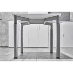 Hammerbacher Schreibtisch Y-Serie, Verstellbar, 180 X 68-82 X 80cm, Eiche / Graphit -Drogerie - Gesundheit Geschäft b77980ce274fb7d075a48c8e631eb73862bff705 schreibtisch hammerbacher y serie