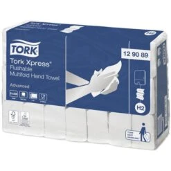 Tork Papierhandtücher Xpress Advanced, 129089, H2, 2-lagig, Interfold-Falz, 21,3 X 25,5cm, 4200 Stück -Drogerie - Gesundheit Geschäft ba99c2c7317a9b2035867c80cba11e0f95a4322c papierhandtuecher tork xpress advanced 129089 h2